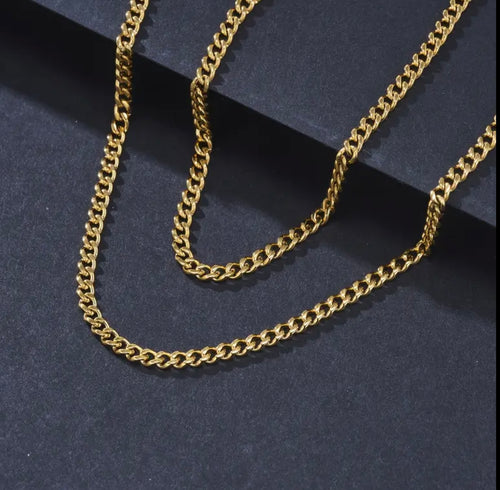 3mm Classic Gold Chain