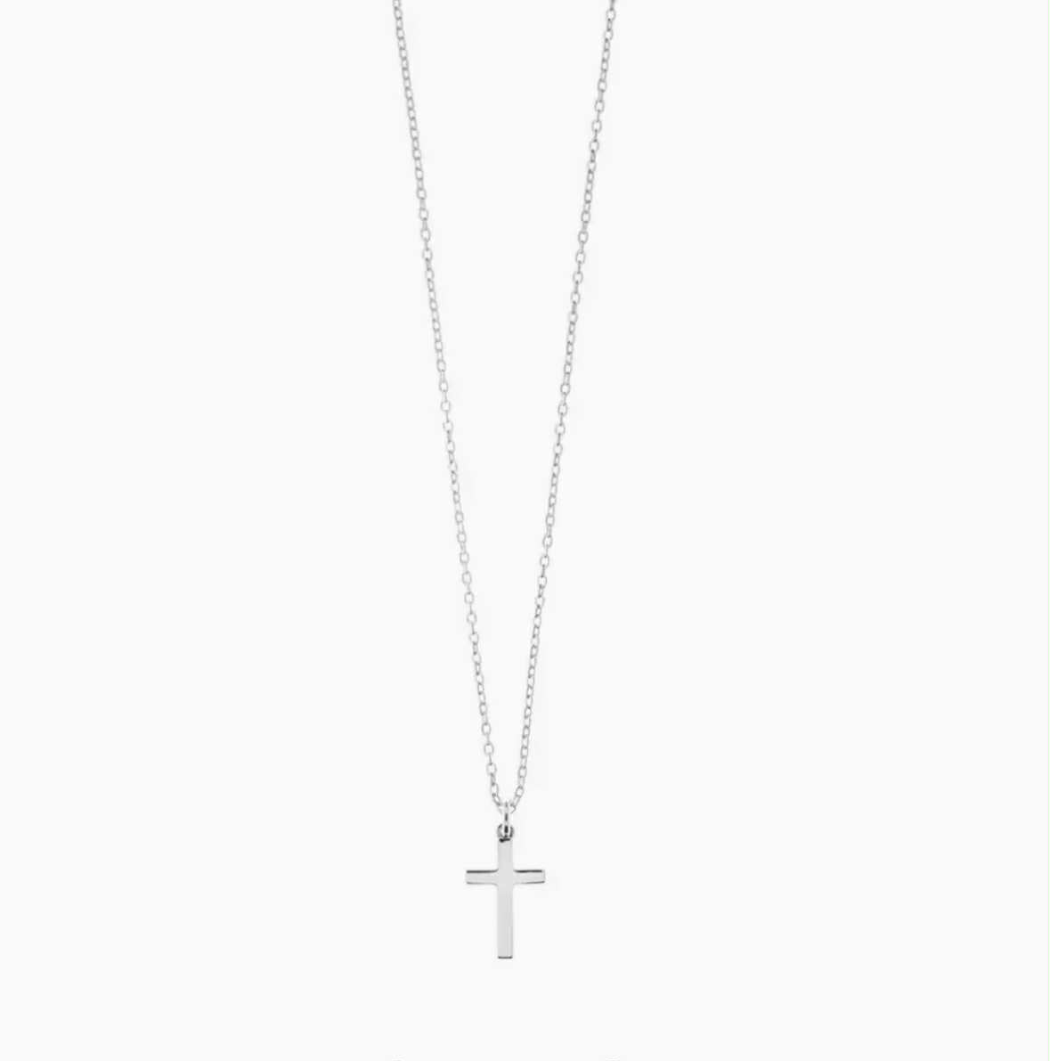 925 Sterling Silver Cross Necklace
