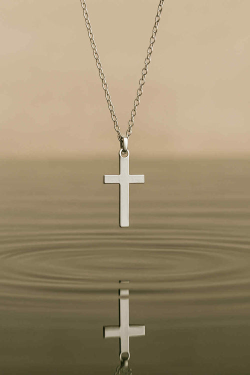 925 Sterling Silver Cross Necklace